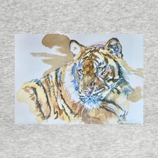 Tiger's Head turning to look T-Shirt